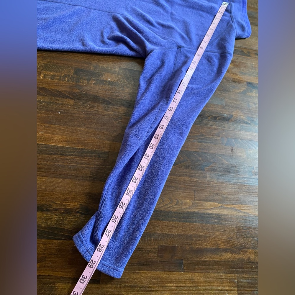 The North Face Jacket Youth Girls XL Purple Fleece Polartec 1/4 Zip Pullover - Picture 7 of 7